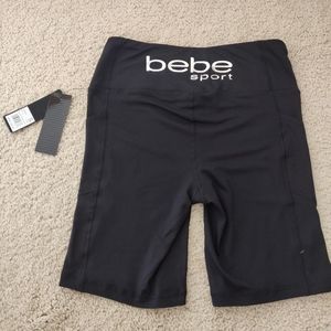 Bebe Bike Shorts w/ pockets, size S